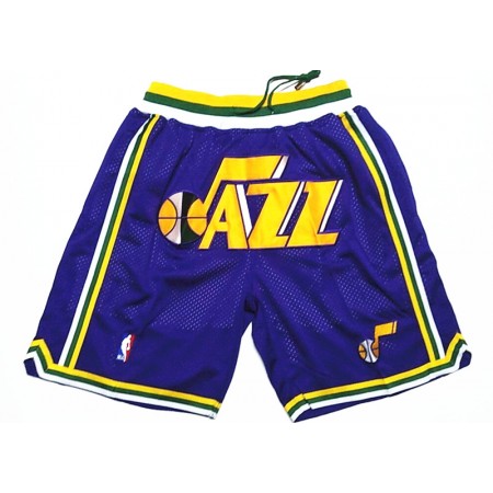 Utah Jazz Homme Shorts à poche M001 Swingman